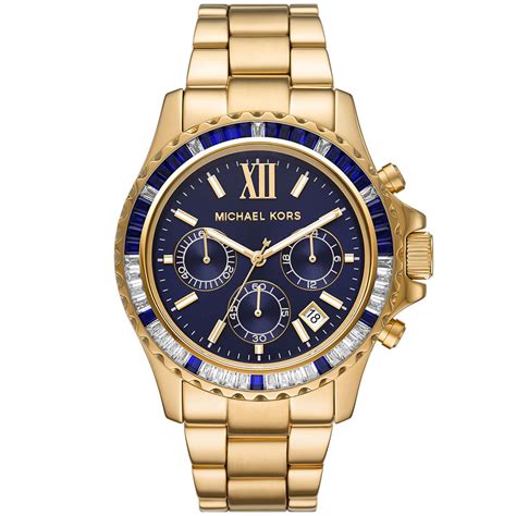 michael kors horloge blauw dames